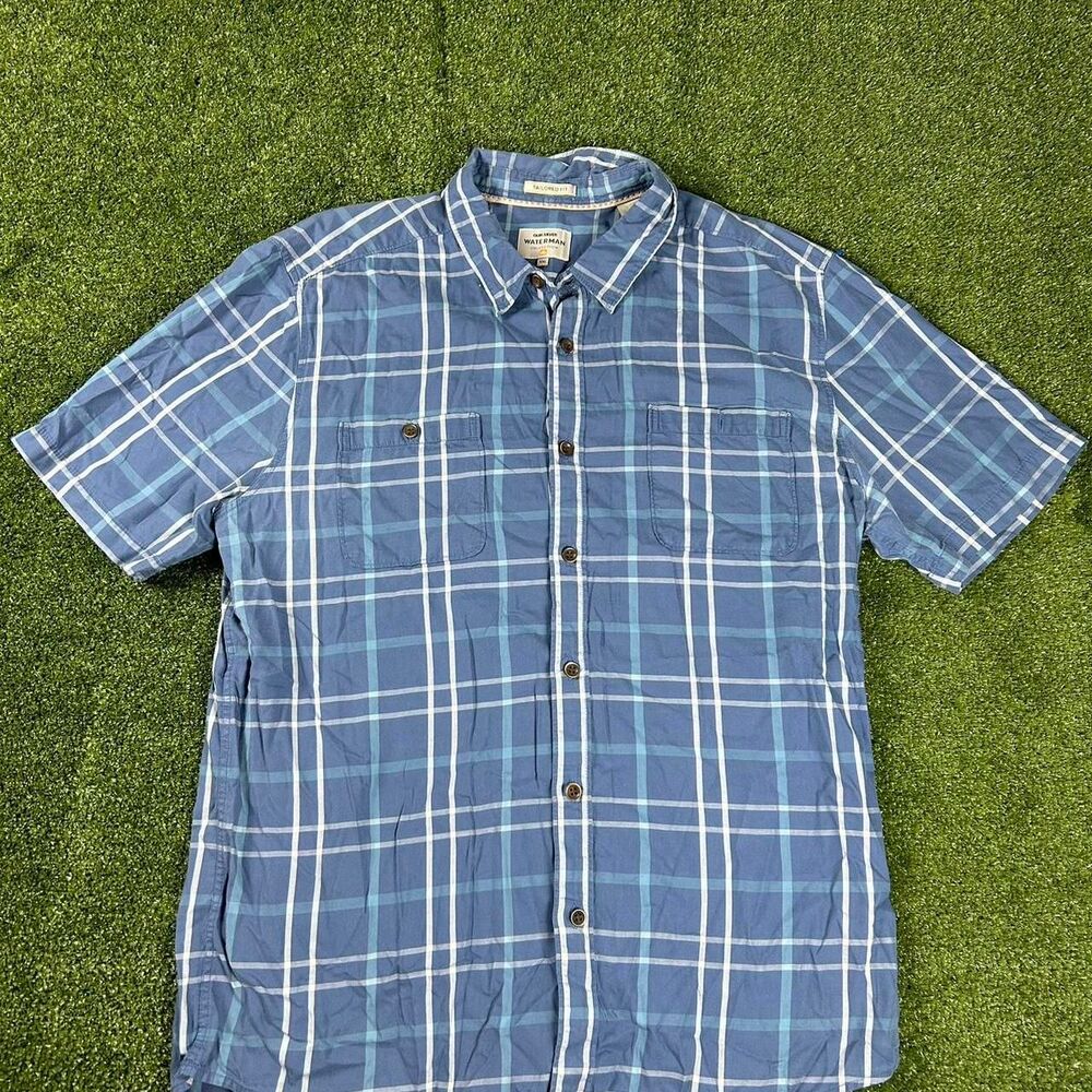 Quiksilver Men's Blue Shirt